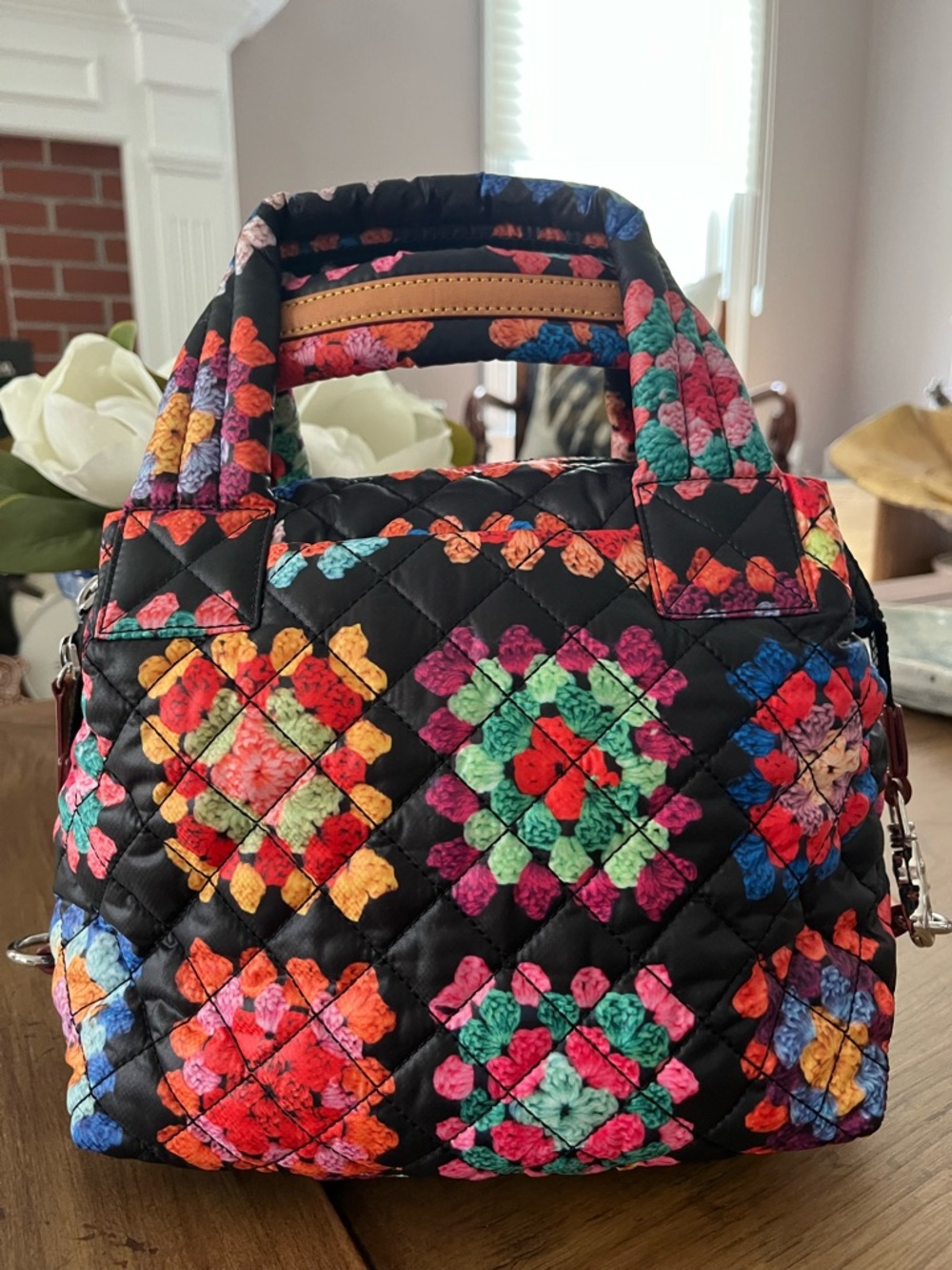 MZ Wallace Small Sutton Crochet 🧶 Print; New without tag - Picture 2 of 7
